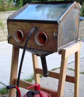 Homemade Sandblaster Cabinet Plans