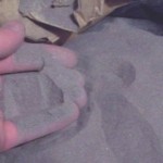 Hard aluminum oxide abrasive