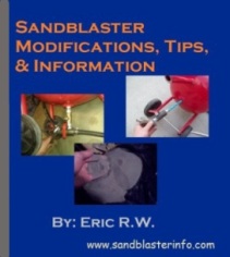 Plans for fixing abrasive flow problems and other sandblasting info.