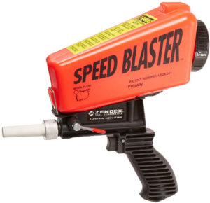 Unitec speed blaster gravity feed sandblaster.