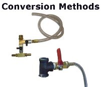 Conversion options for making a soda blaster.