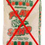 Photo of play sand.
