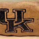 UK college logo rock engraved