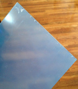acrylic glass for sandblast cabinet